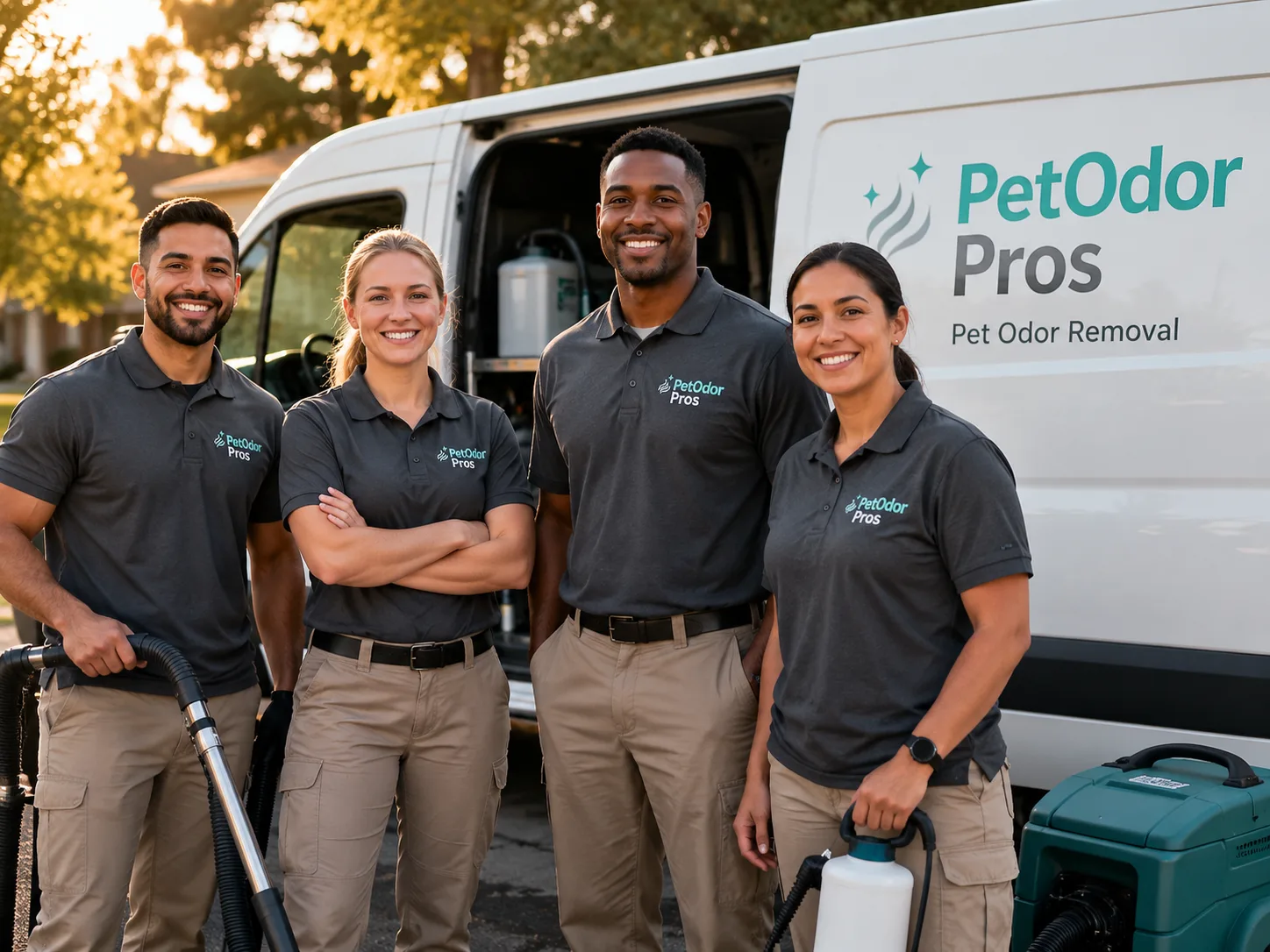 Pet Odor Removal team serving Hersey, MI